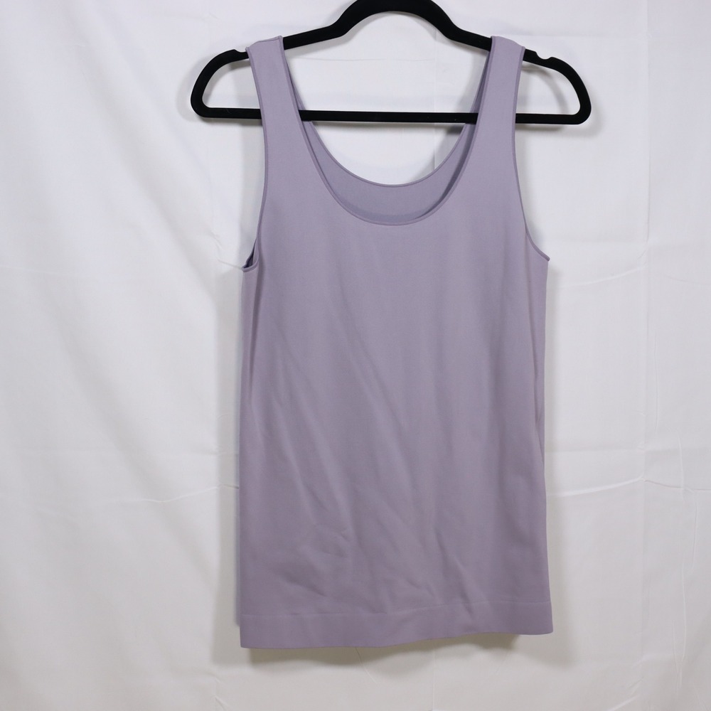 Shimera Tank Top XL Purple/Gray Women Minimalist Basic Camisole